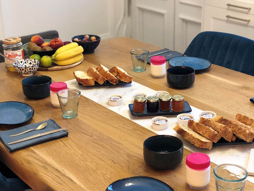 petit dejeuner-sejour professionnel-produits locaux