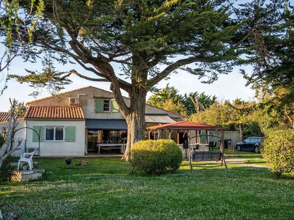 Ile-De-Ré Grande Maison - Façade vue jardin