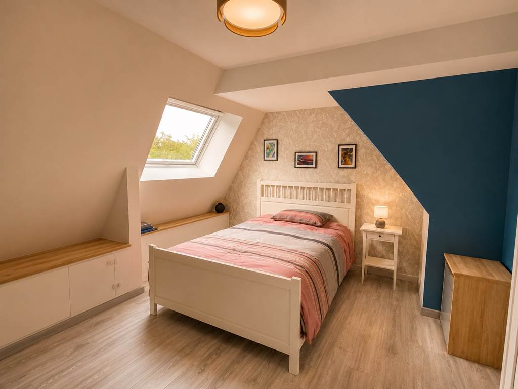 Chambre bleue 1