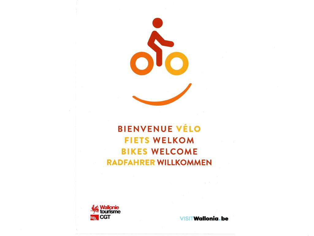 Logo Bienvenue Vélo - Fiets Welkom - Bikes Welcome
