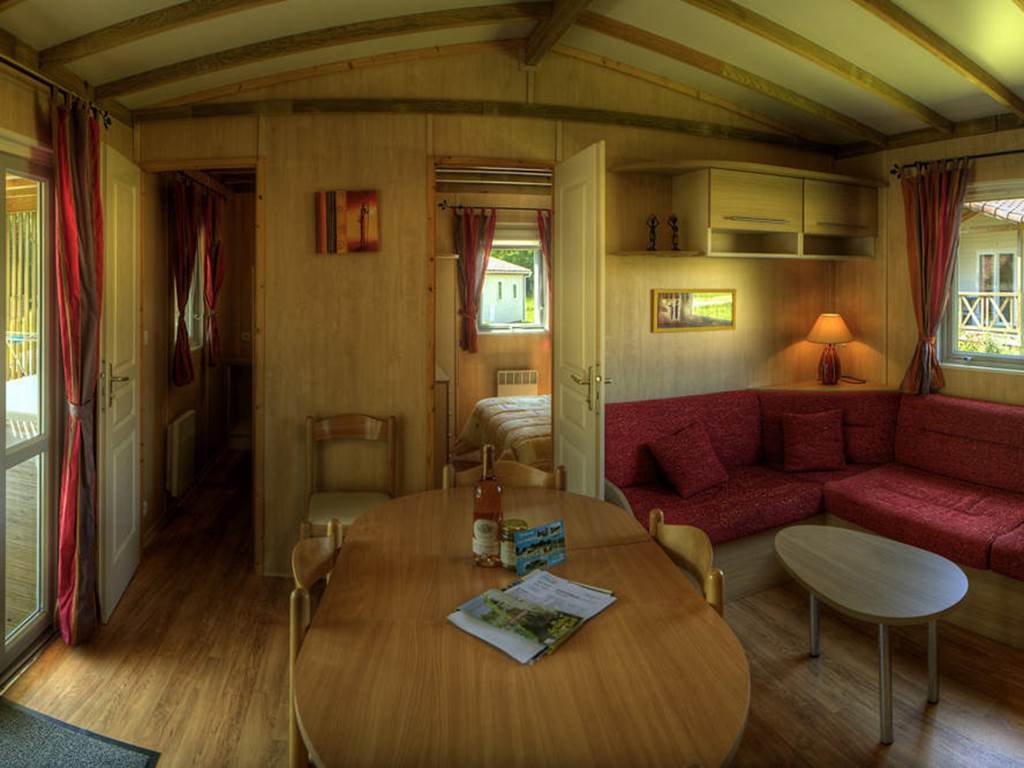 Mobil home camping village vacances Ardèche