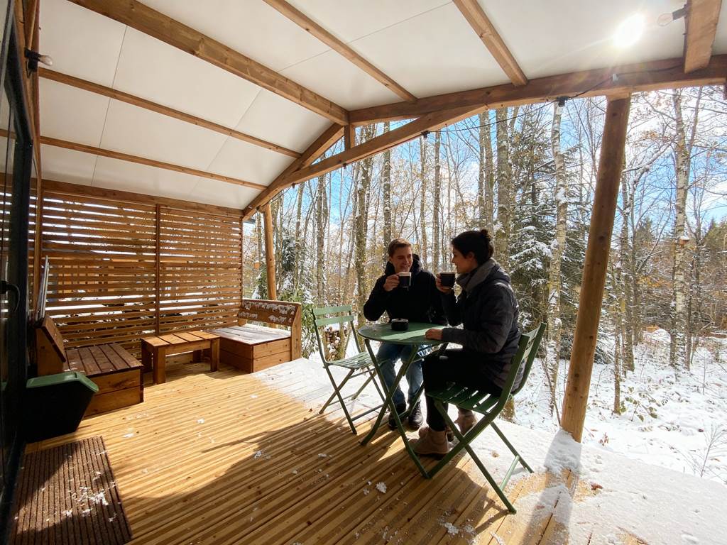 HY•Lødge Spa 2 personnes avec spa privatif