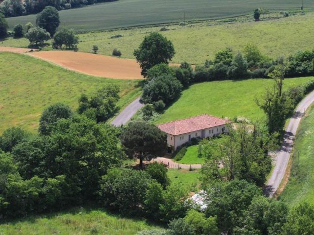 Le Clos de Bajardan - vue aérienne