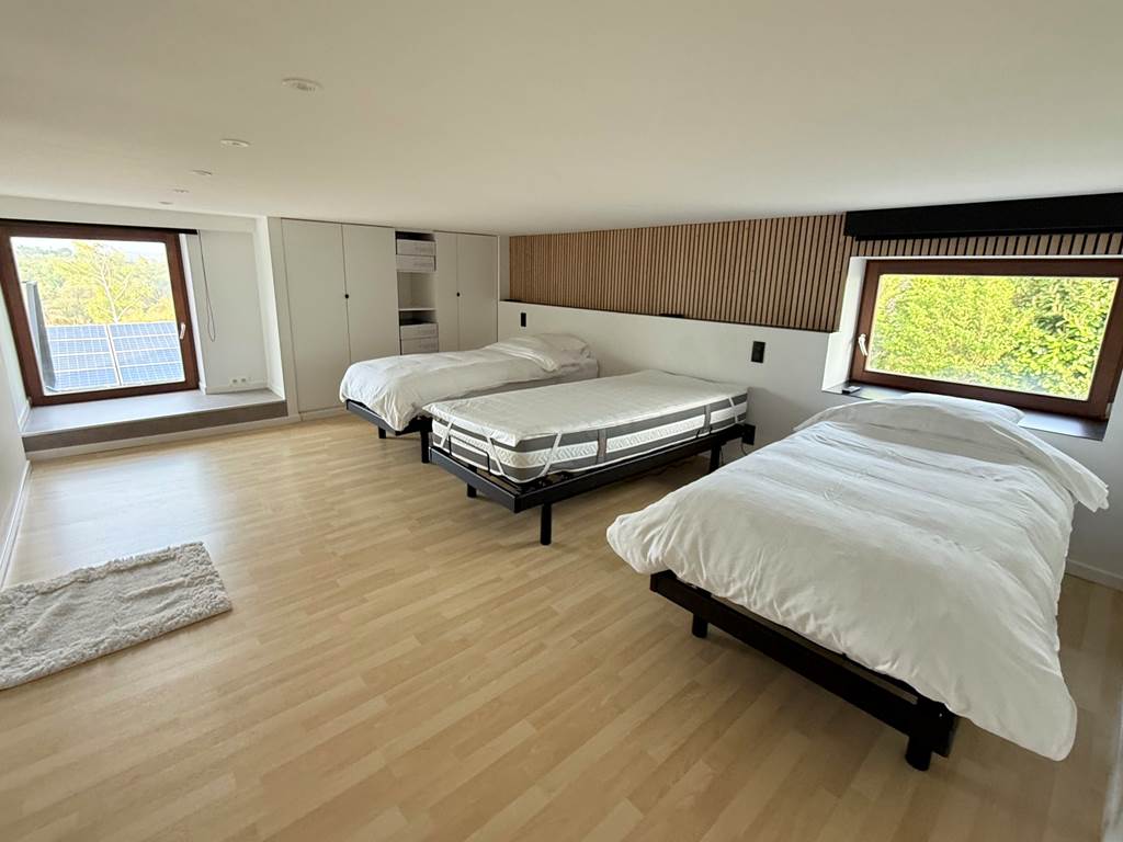 Espace de couchage supplémentaire (3 lits simples) pour familles et groupes