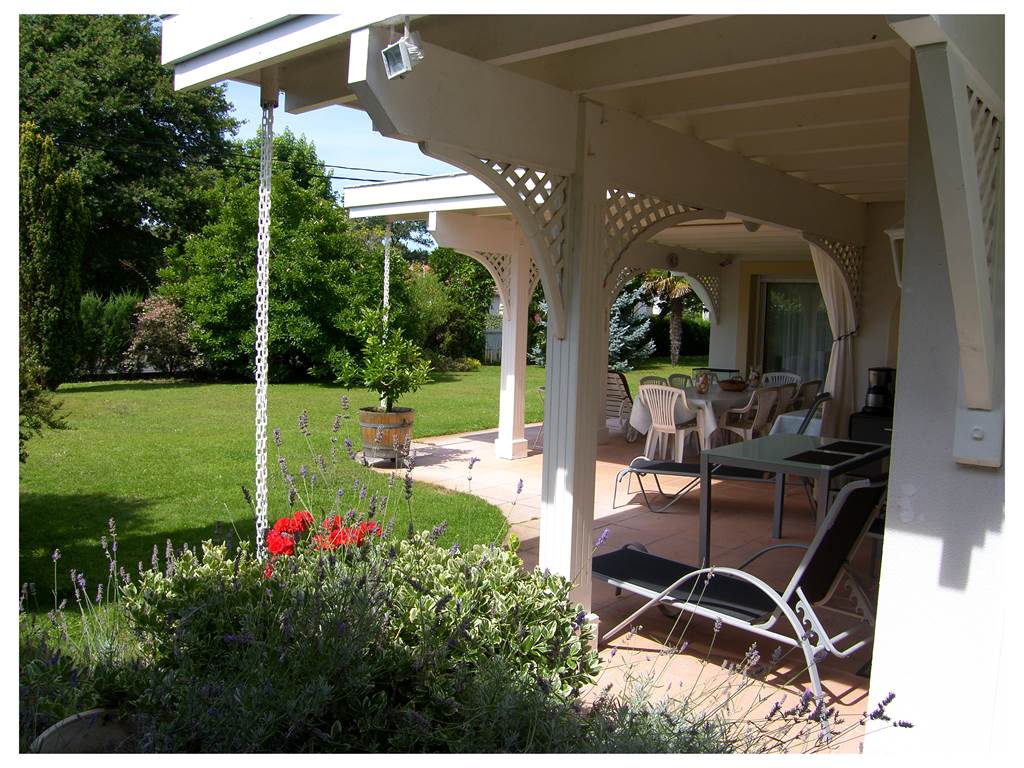 Jardin cloturé 1000 m²