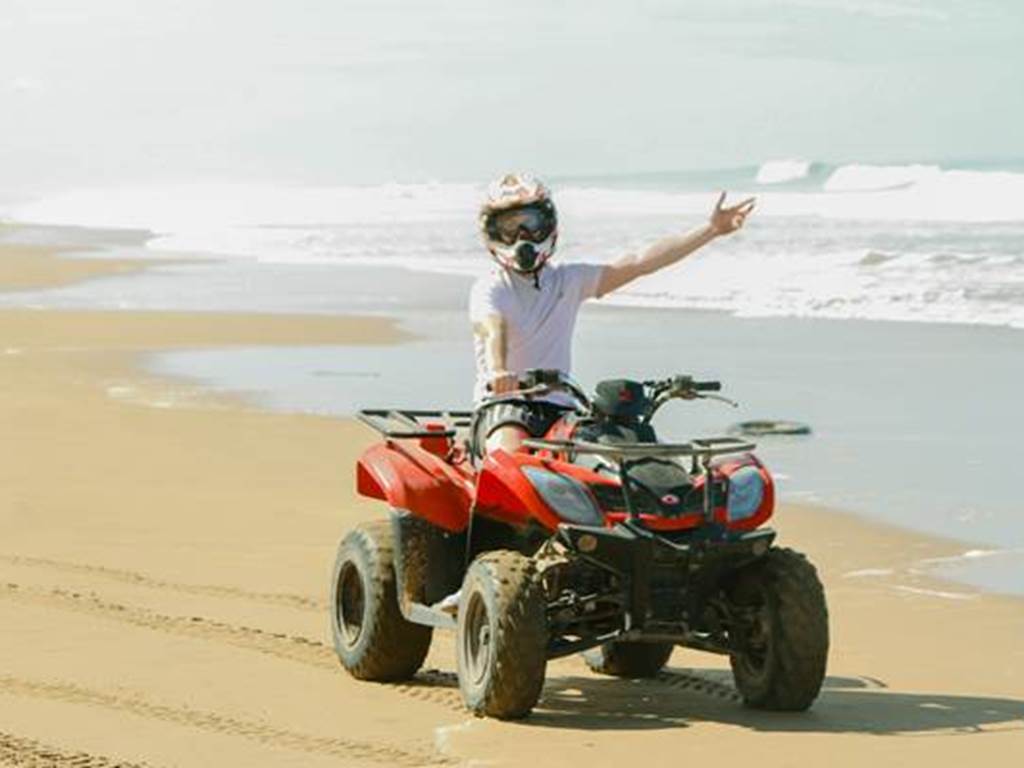 Découverte d’Agadir en quad entre plage et désert