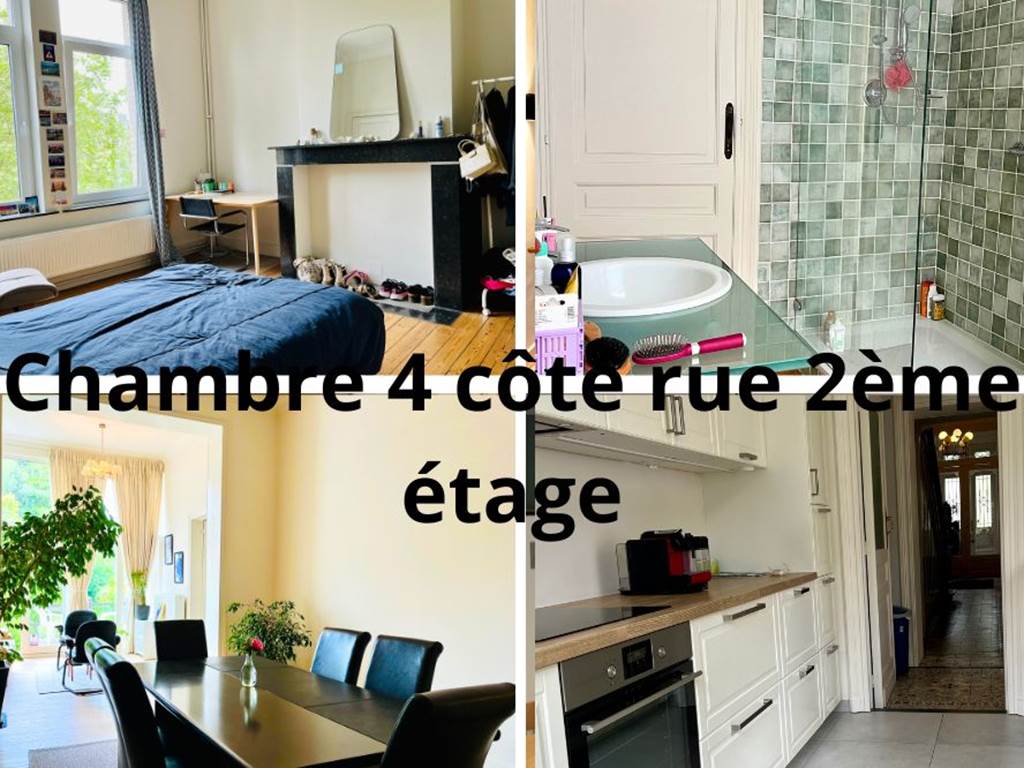 chambre 4 côté rue 2ème étage