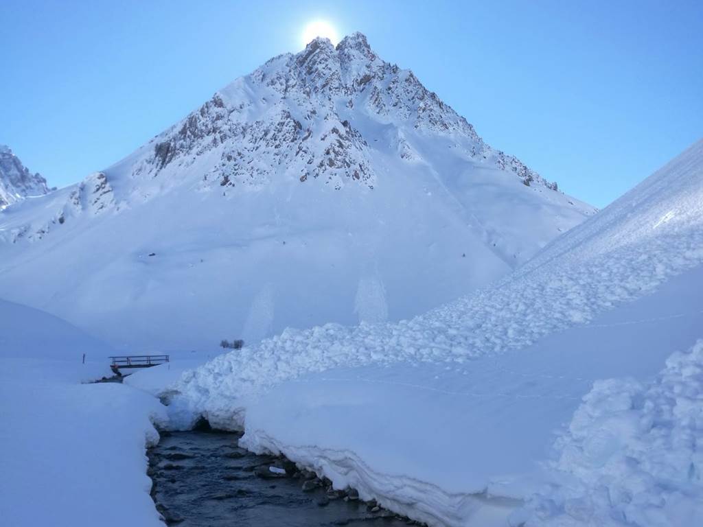 Secteur Bonnenuit à Valloire sous la route du col du Galibier