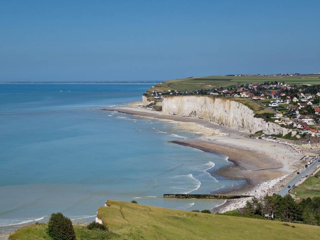 Falaise de criel sur mer