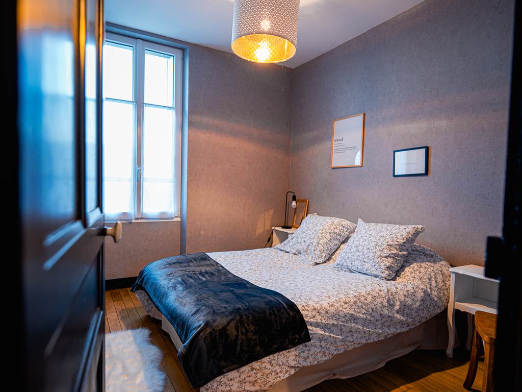 Chambre avec literie de qualité
