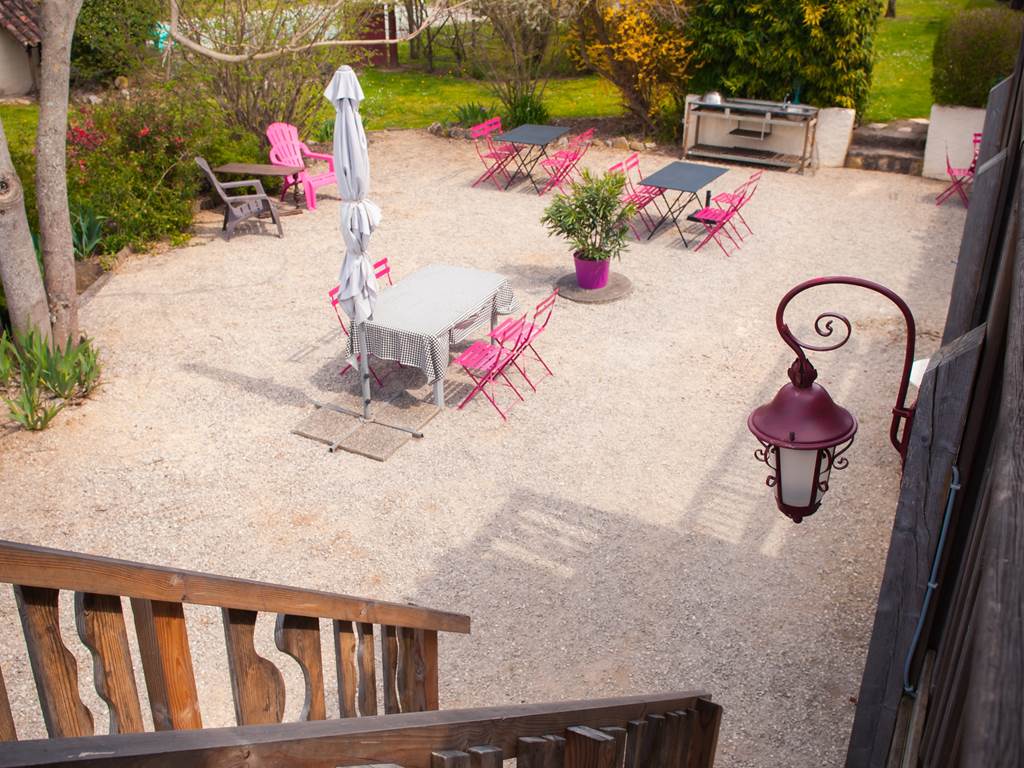 Terrasse cuisine d'été