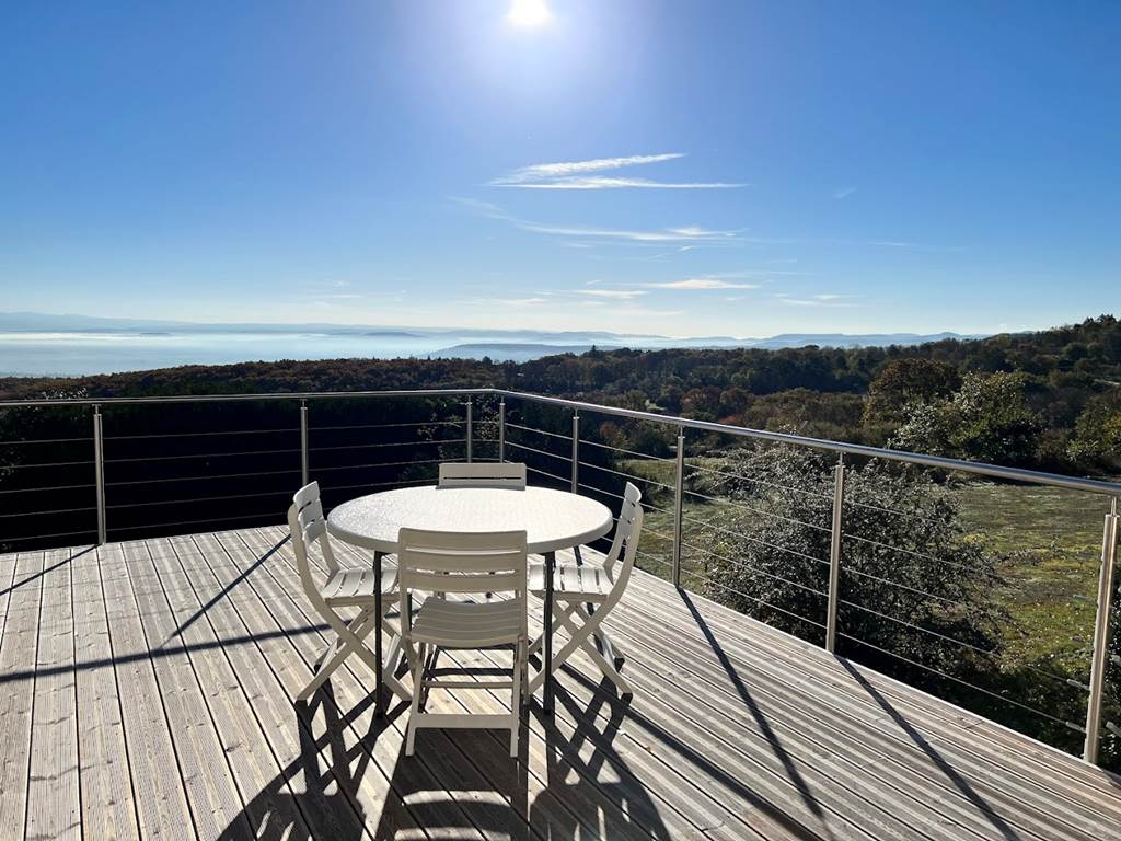 terrasse de la villa