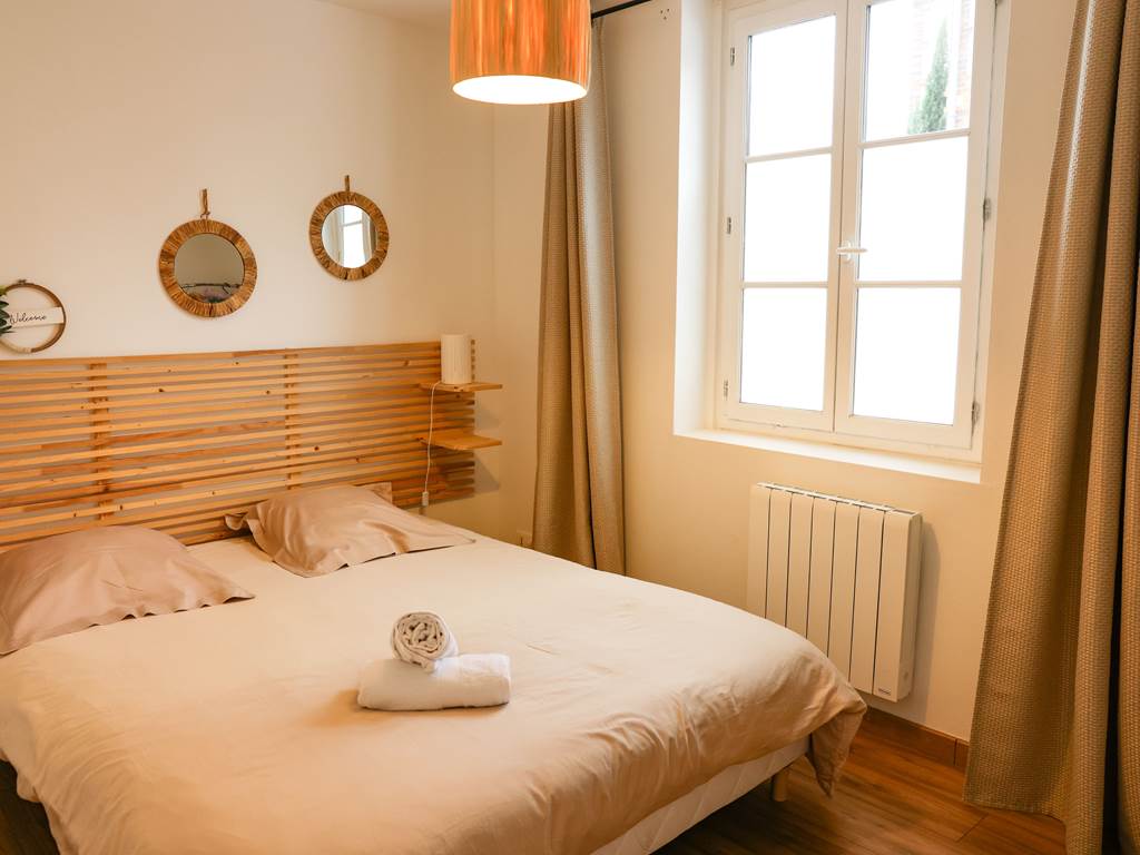 Apt l'IDOLLE, 6 personnes, chambre 1, lit queen size