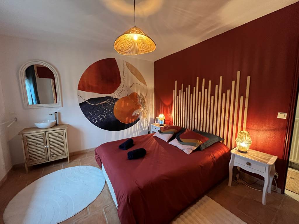 CHAMBRE BOHEME gîte 14 personnes calvados