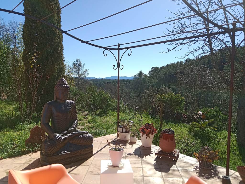Vue de la Grande Terrasse du Mas