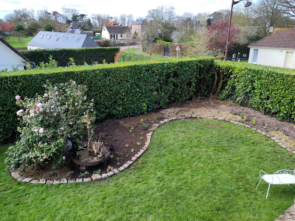 nouvelles plantations - Le jardin 'Art and Craft'