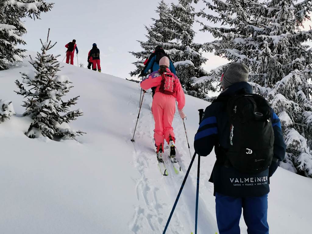 Initiation au ski de rando avec ESF