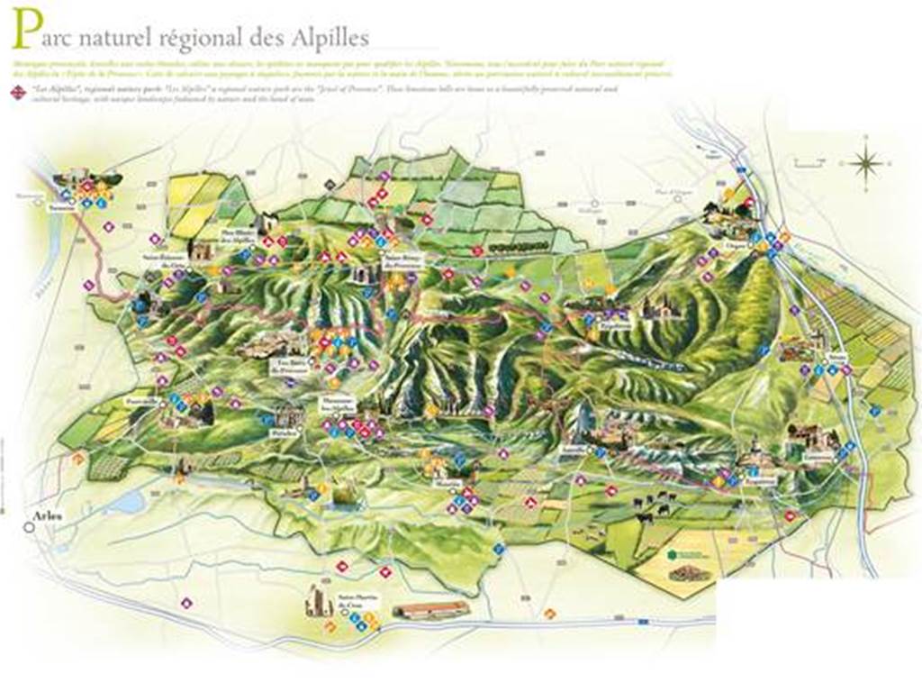 carte-massif-Alpilles-Provence