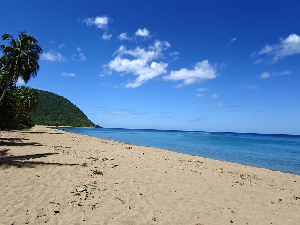 Plage de Grande Anse à 8 km du Domaine de Fanélie