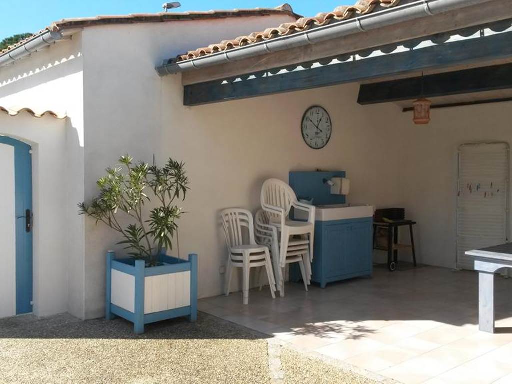 Le patio de la maison