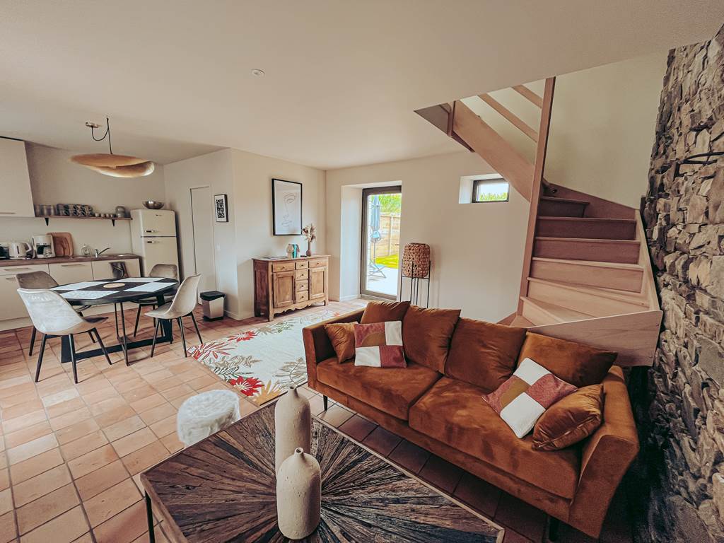 Maison 2 chambres avec piscine Côte de Granit Rose