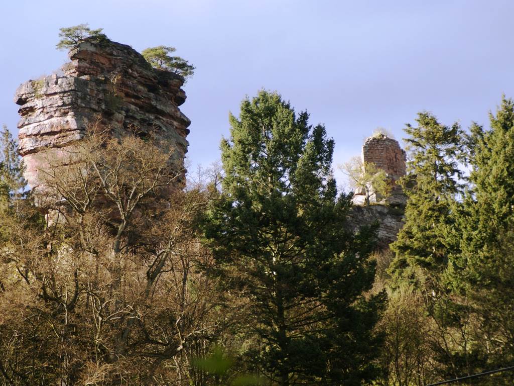 Château de Windstein en Automne
