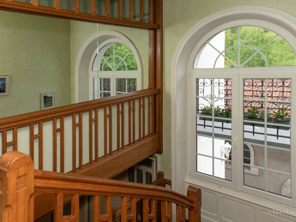 Cage d'escalier à l'étage