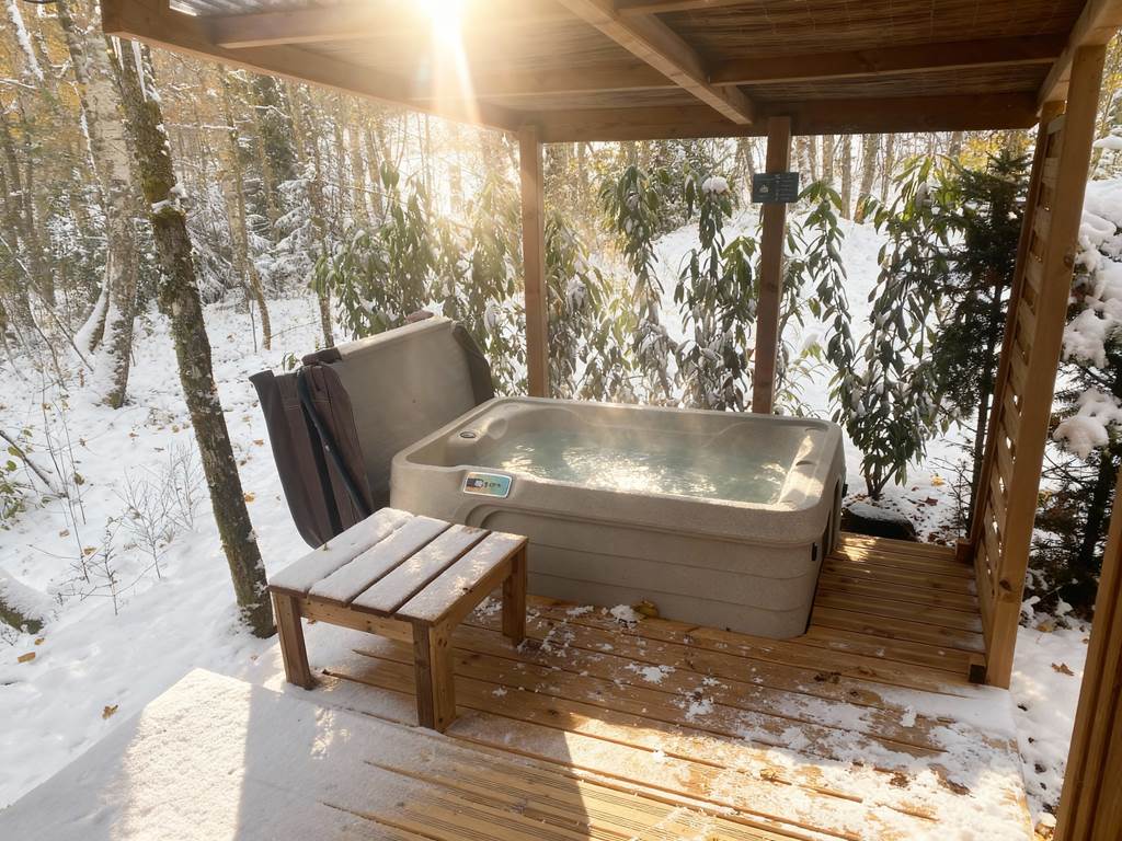 HY•Lødge Spa 2 personnes avec spa privatif