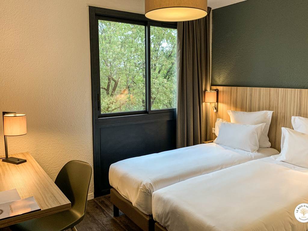 Chambre Twin vue foret vue  Hotel Le Bois d'Imbert