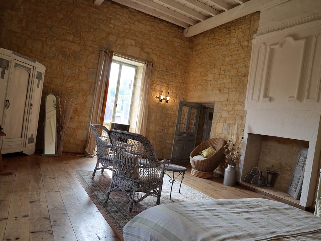 Chateau de Saint Chamarand, chambre du ROI, Aile Renaissance (3)