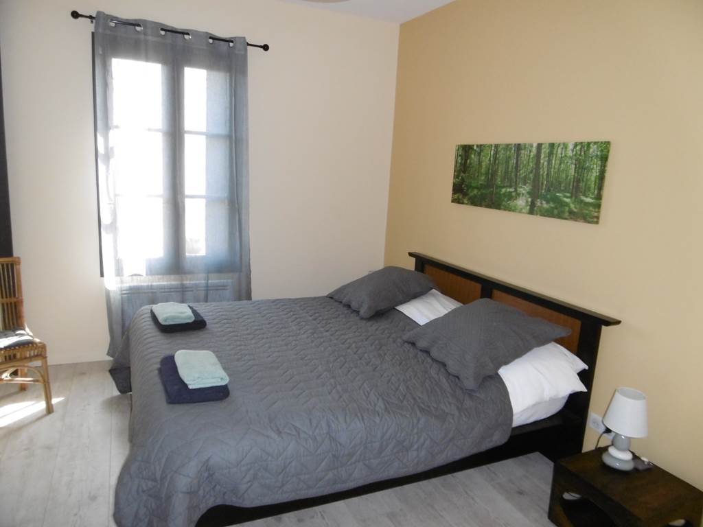 chambre "Galets de Garonne" lit 160