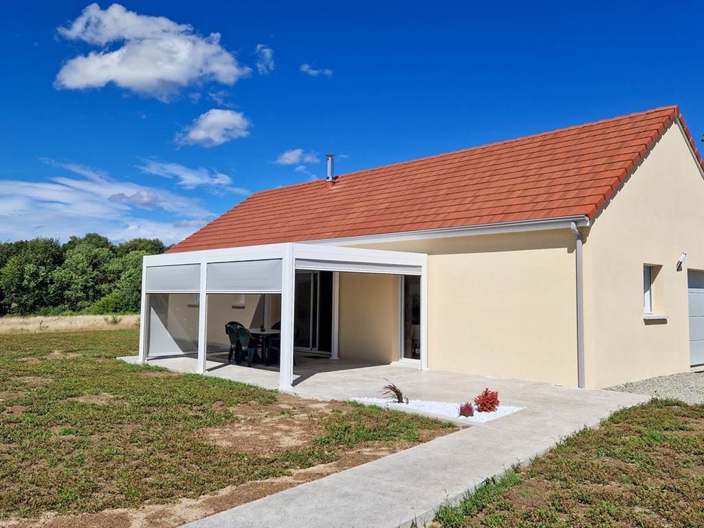 Gîte l'Unik - Pergola -Terrasse- pour profiter des repas en plein air  en famille ou entre amis