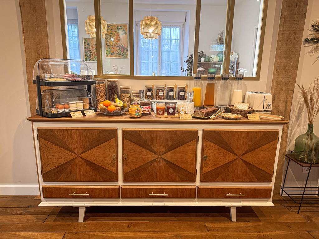 Un buffet gourmand pour bien commencer la journée.