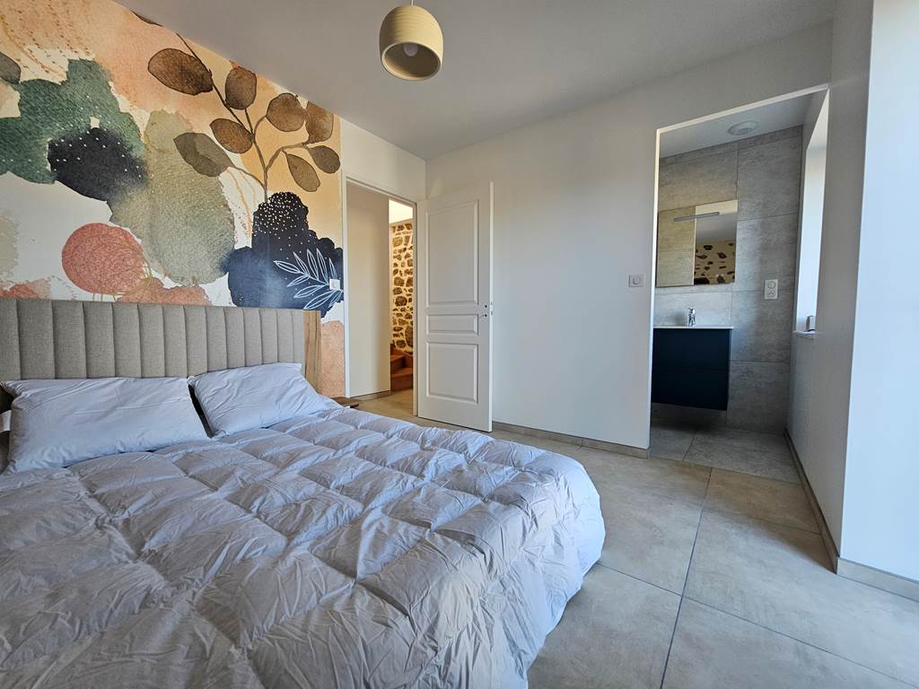 Gîte le Granit des Champs - Mainsat - Chambre Rdv  et Salle d'eau