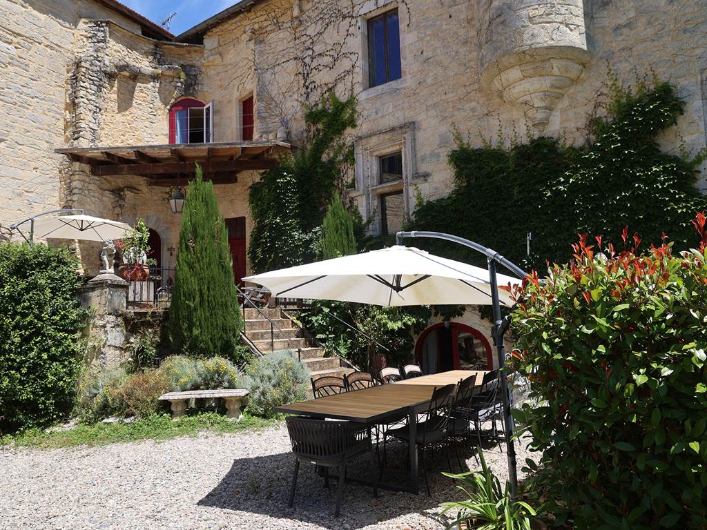 Chateau de Saint Chamarand - Exterieur, terasse et jardin (2)