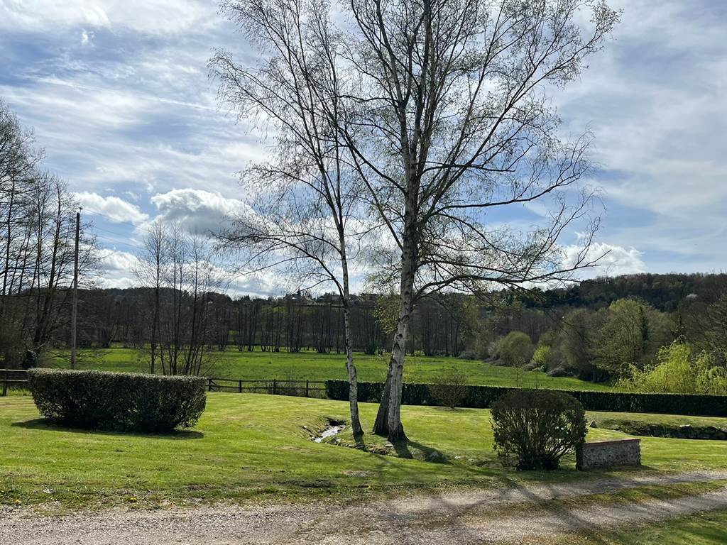 Vue gîte 10 à 14 personnes Valorbiquet