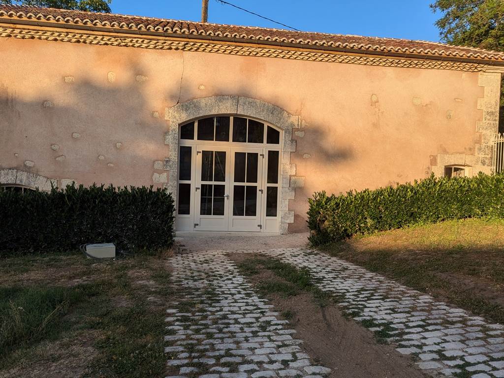 entrée de la salle de réception