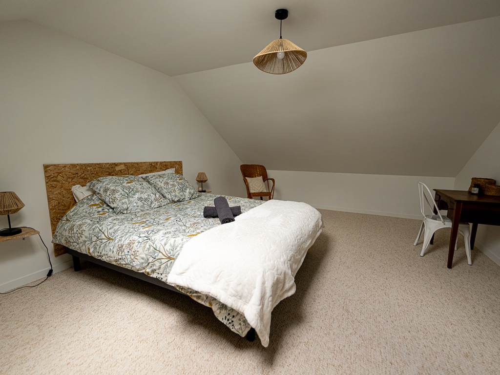 Chambre double au charme chaleureux