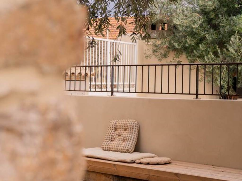 Coin jardin convivial