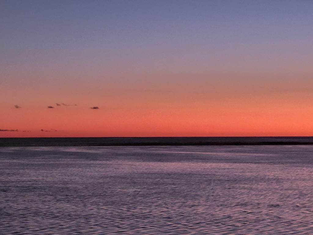 vue de Trou d'eau de nuit