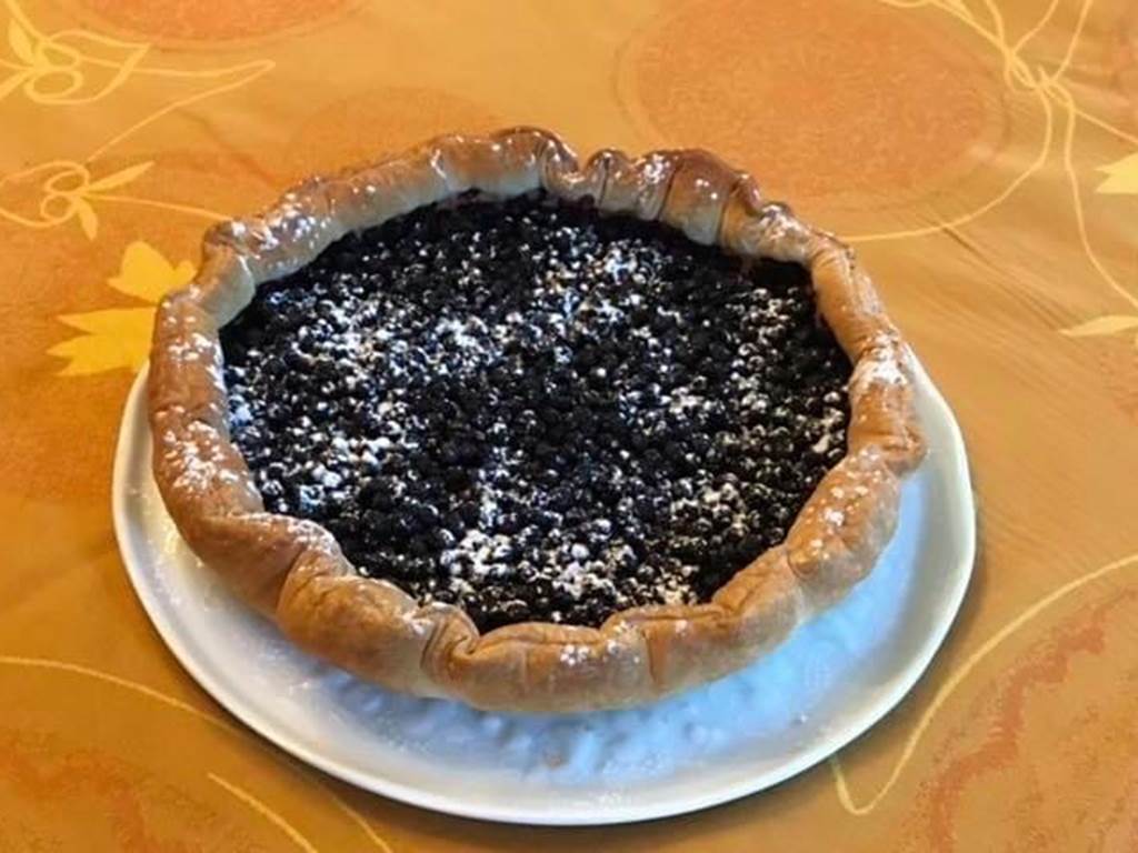 Tarte aux myrtilles