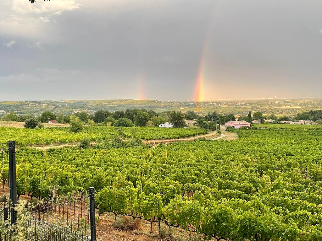 Maison avec vue vallée du Rhône