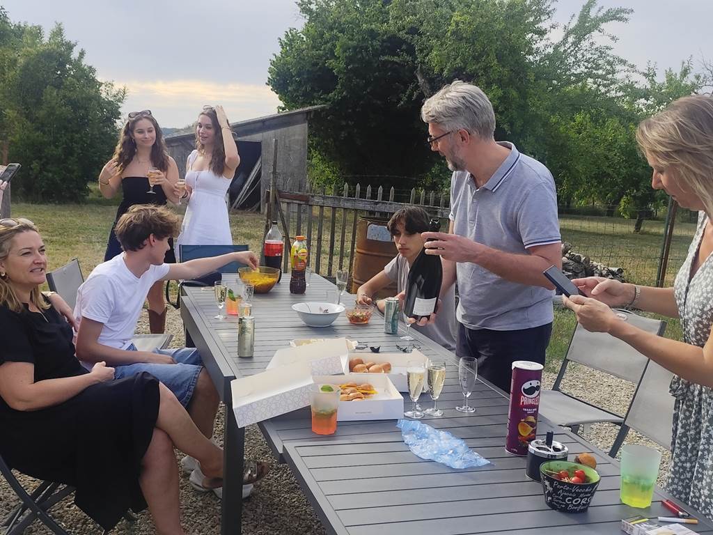 Repas en famille