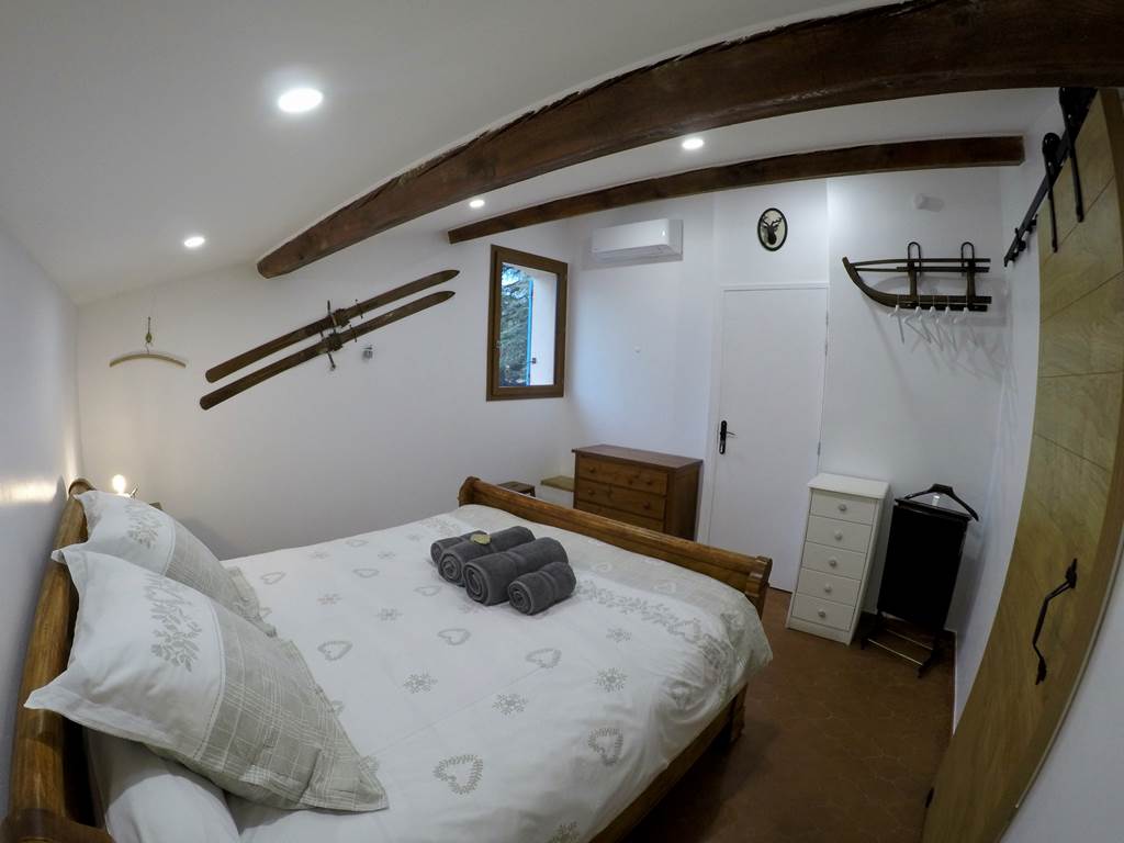 La Chambre Alpine Lit 160X200 au Cellier des Amis