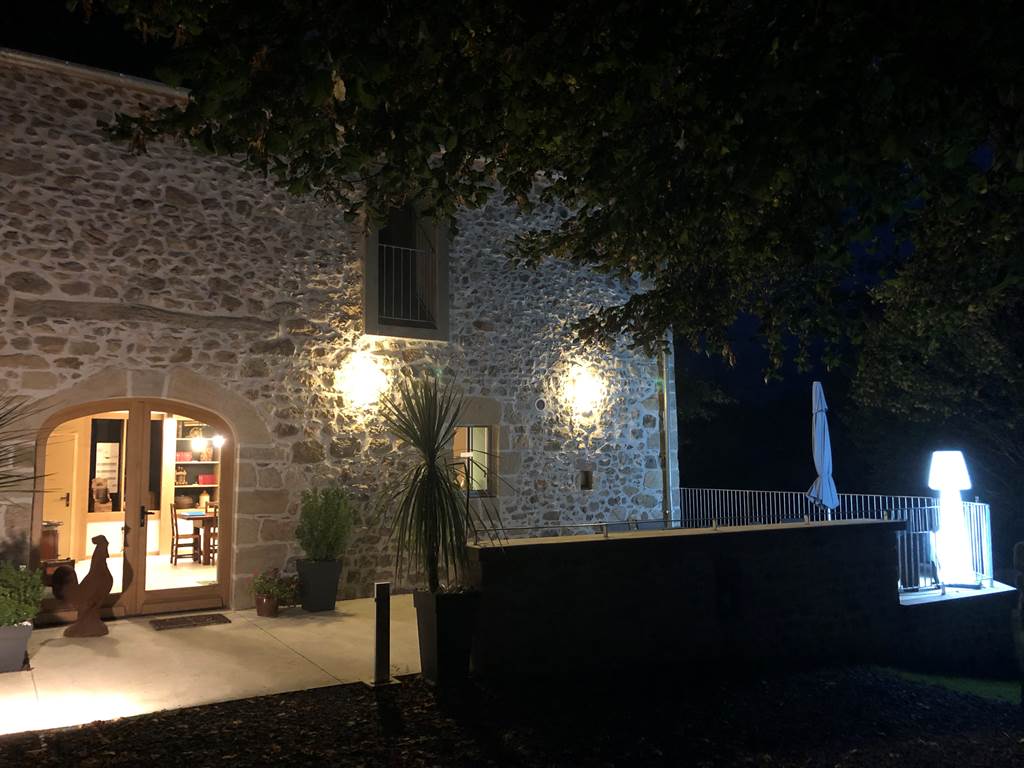 Gîte Val Souvigne_Extérieur nuit_2