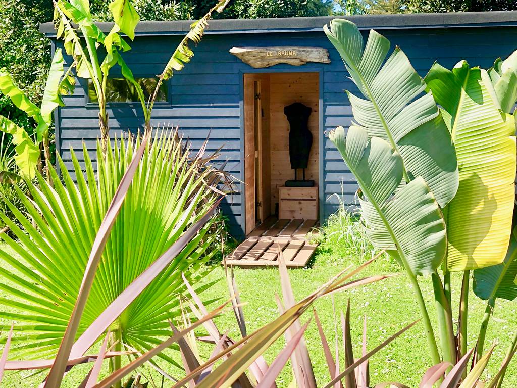 le sauna.