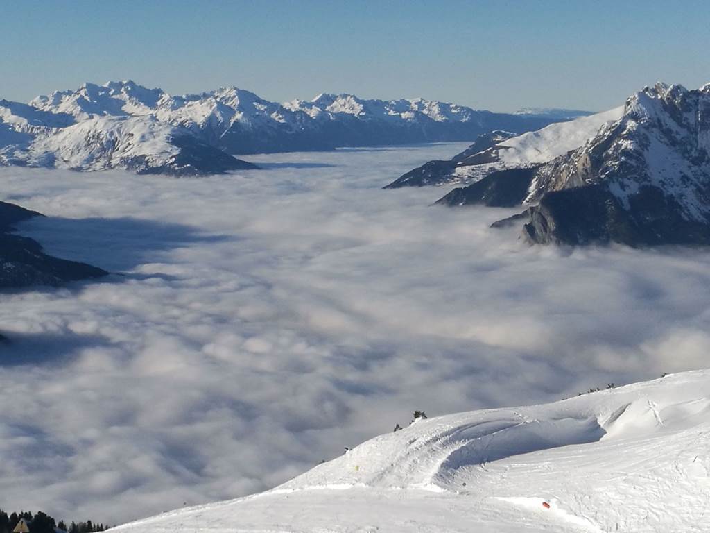 La mer n'est jamais très loin à Valmeinier