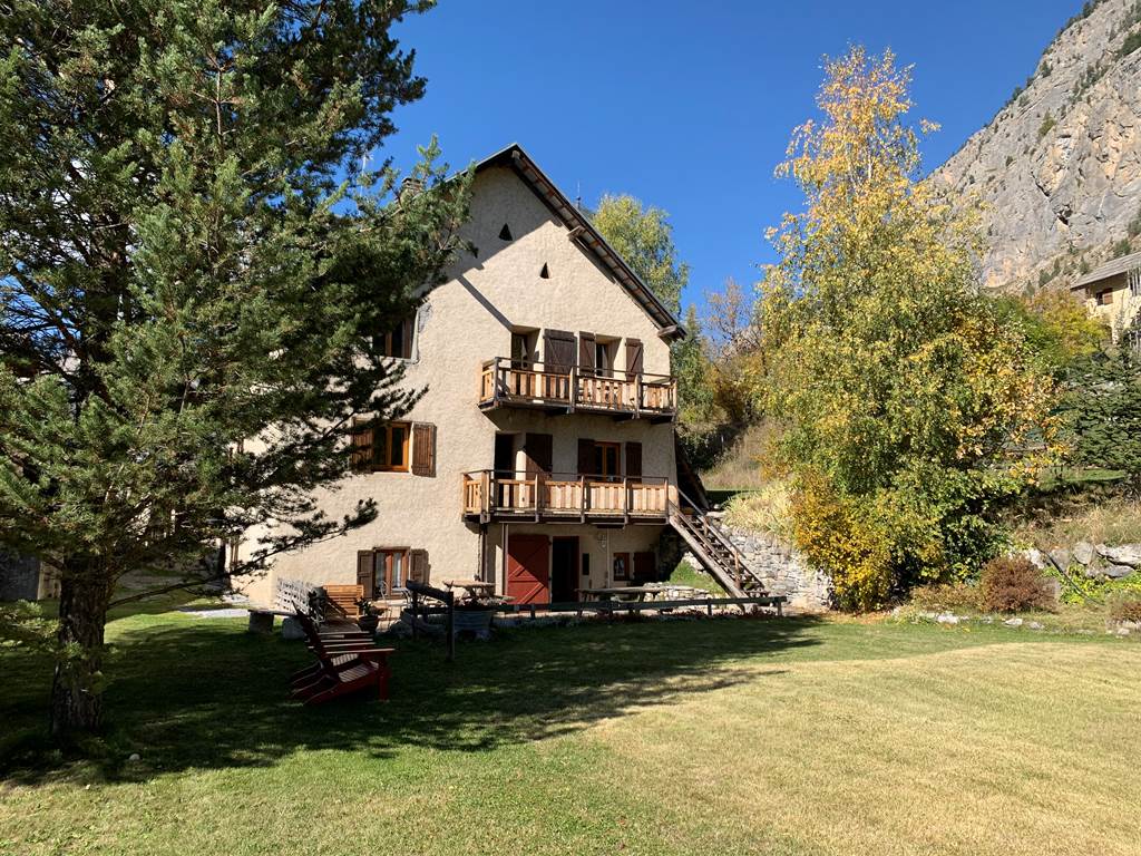 Une ancienne ferme rénovée.