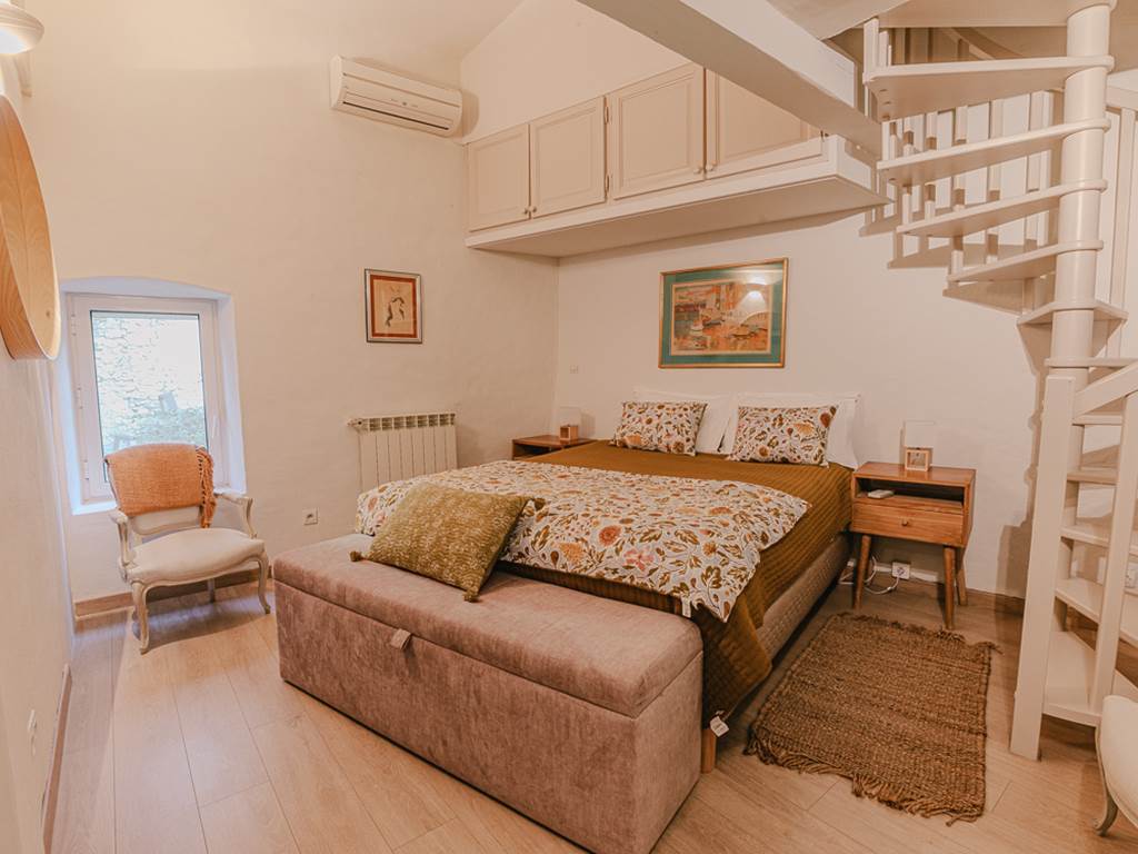 Chambre 2 avec accès mezzanine du gîte