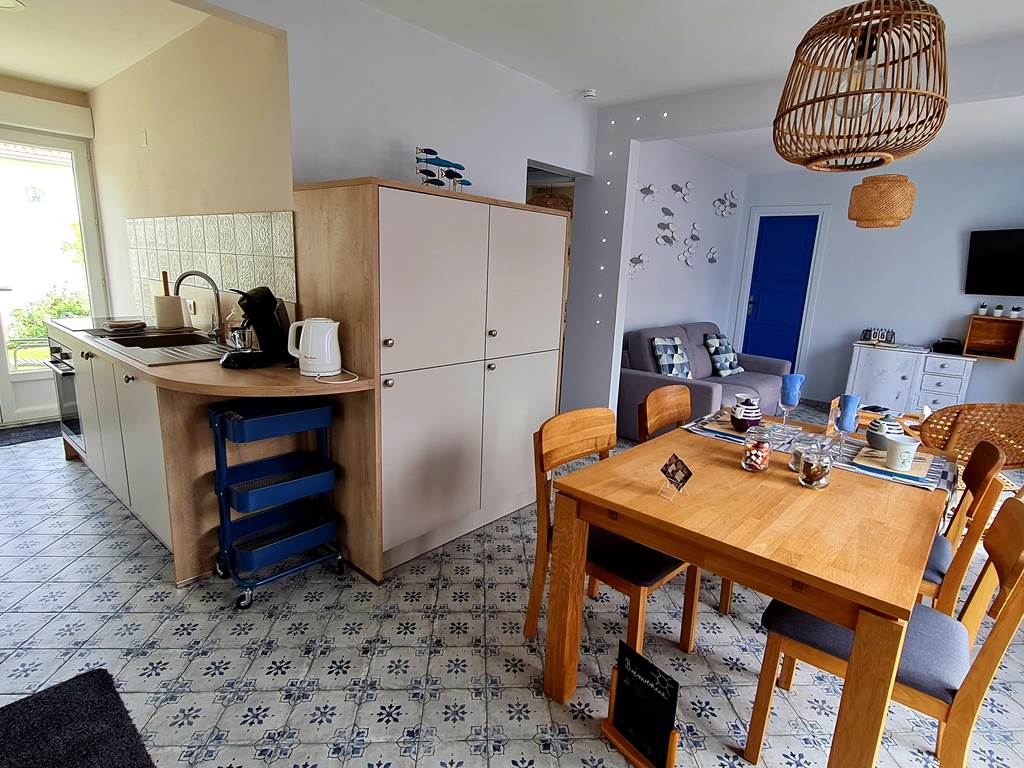 Ô de Caps - Location de Tourisme 1 à 4 personnes en plain-pied en bord de mer.